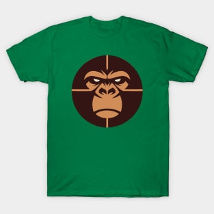 Angry Gorilla Face T-Shirt